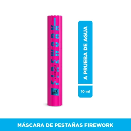 MAYBELLINE LASH SENSATIONAL FIREWORKS WATERPROOF (871 VERY BLACK)